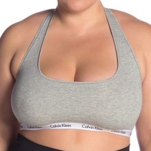 Calvin Klein Plus Size Carousel Unlined Bralette